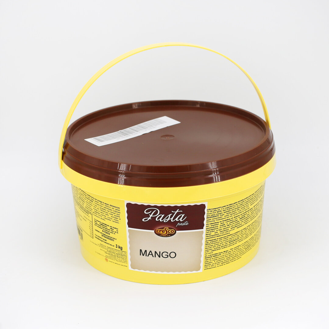 pasta mango per pasticceria e gelateria