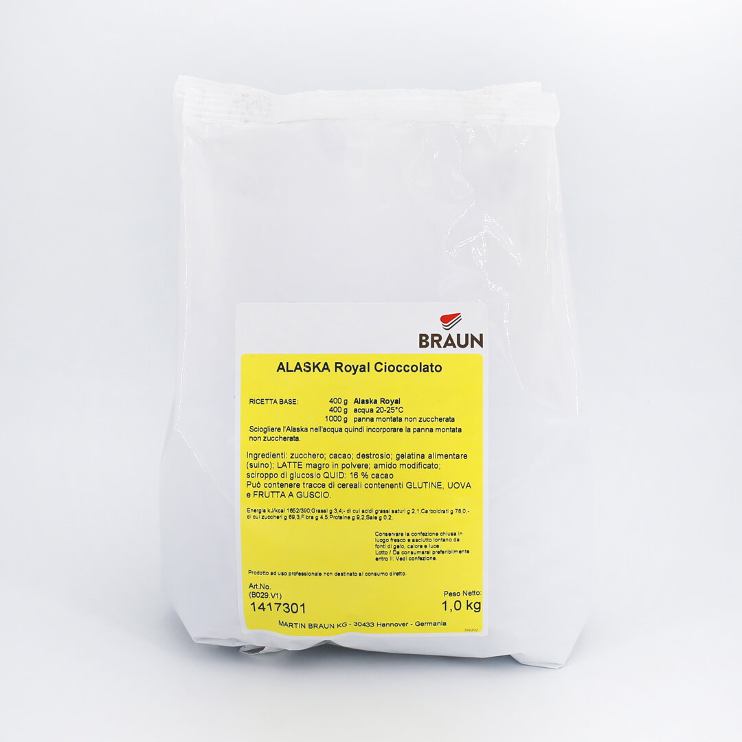 Preparato in polvere per mousse