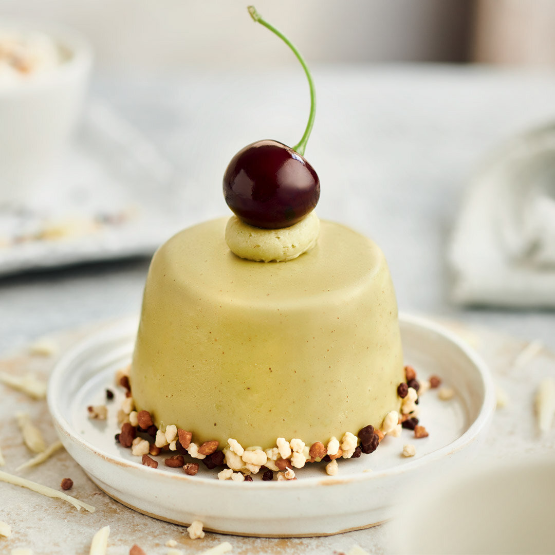 Preparato in pasta per farcitura, copertura e glassatura, gusto pistacchio