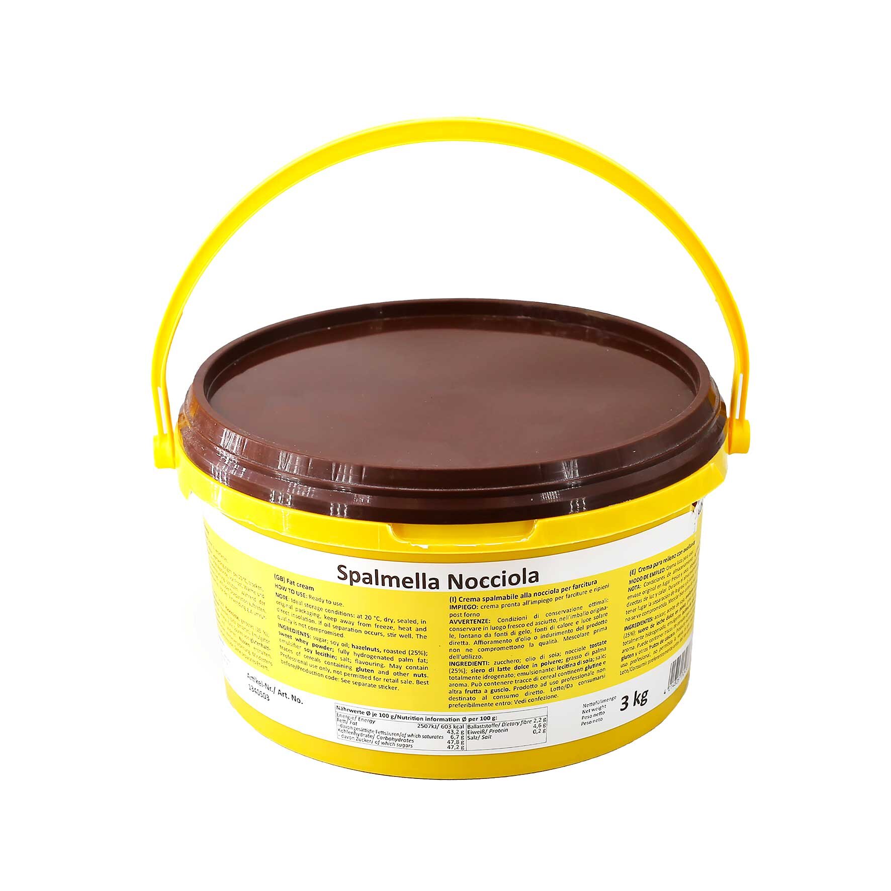 secchiello spalmella nocciola